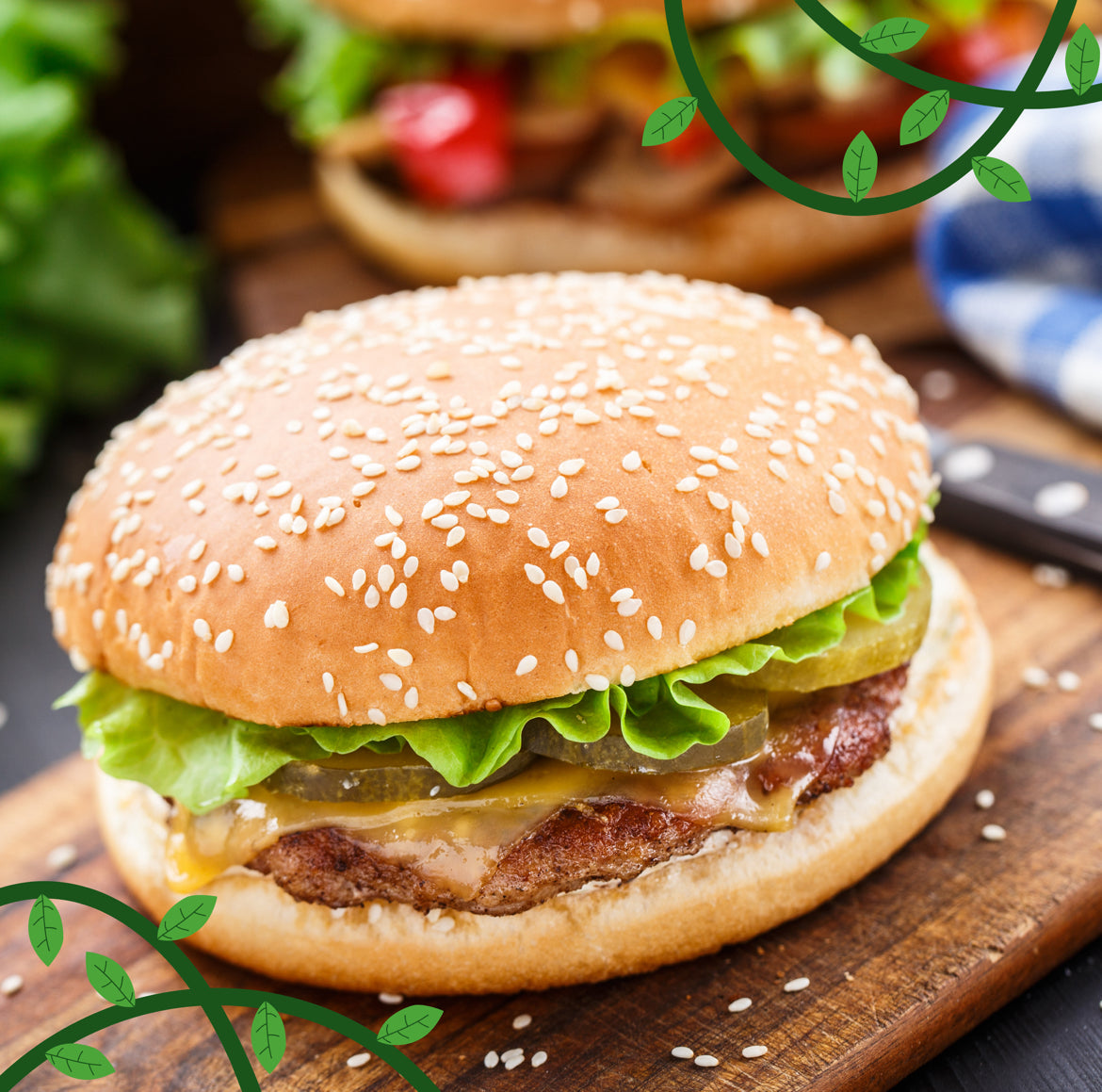 Hamburguesas (24-50 piezas)