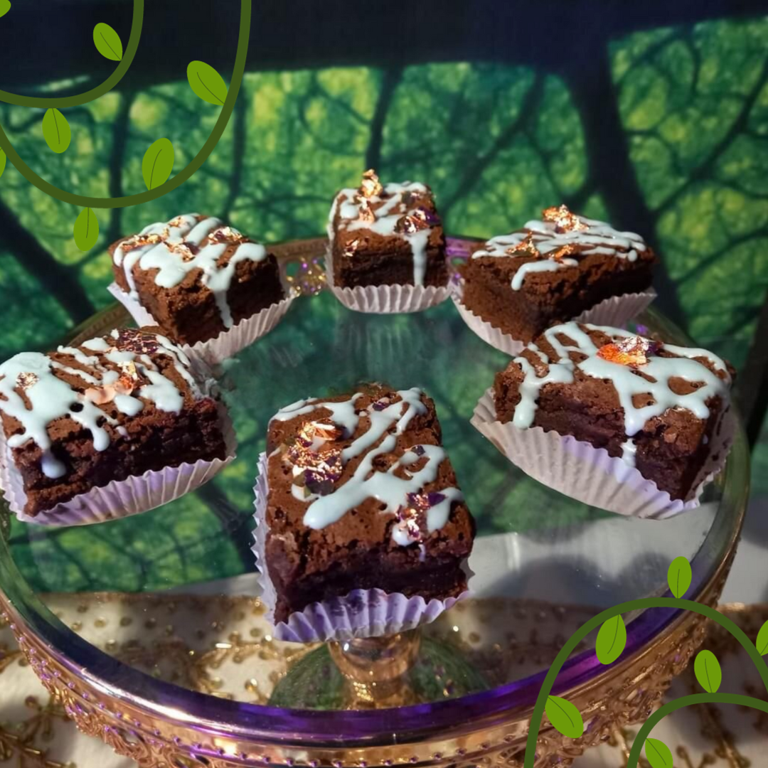 Mini Brownies Decorados